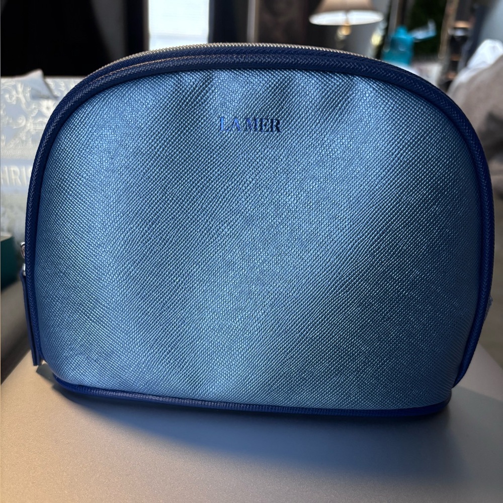 Blue makeup Bag